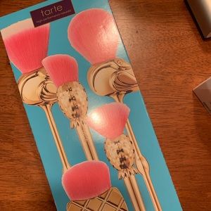 Tarte Flamingo Makeup Brushes NIB